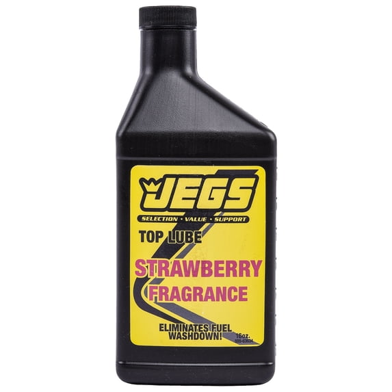 JEGS Top Lube Fuel Additive with Strawberry Fragrance
