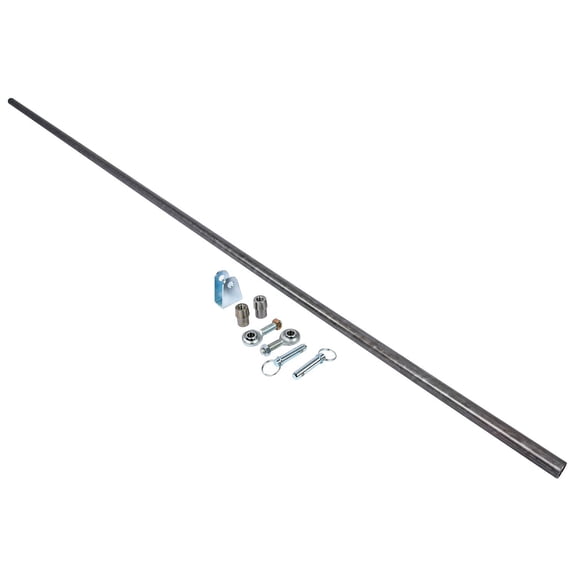 JEGS 64042 Race Car Push Bar Kit 1 in. Dia. DOM Tubing 7 ft. long Includes: Clev