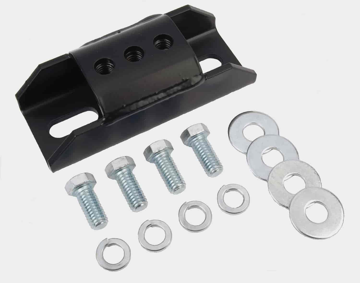 JEGS 64060 Solid Transmission Mount 1 3/4 in. H x 5 1/2 in. W x 2 1/4