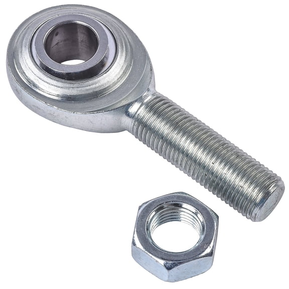 JEGS Two-Piece Rod End with Jam Nut 1/2" Hole