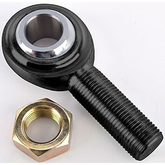 JEGS Three-Piece Rod End with Jam Nut 5/8" Hole