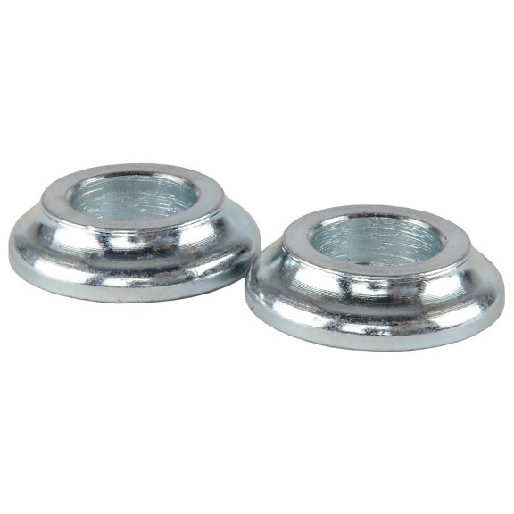 JEGS Steel Tapered Rod End Spacers 1/2 in. ID (Bolt Size) x 1/4 in. L