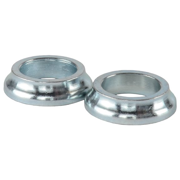 JEGS Steel Tapered Rod End Spacers 5/8 in. ID (Bolt Size) x 1/4 in. L