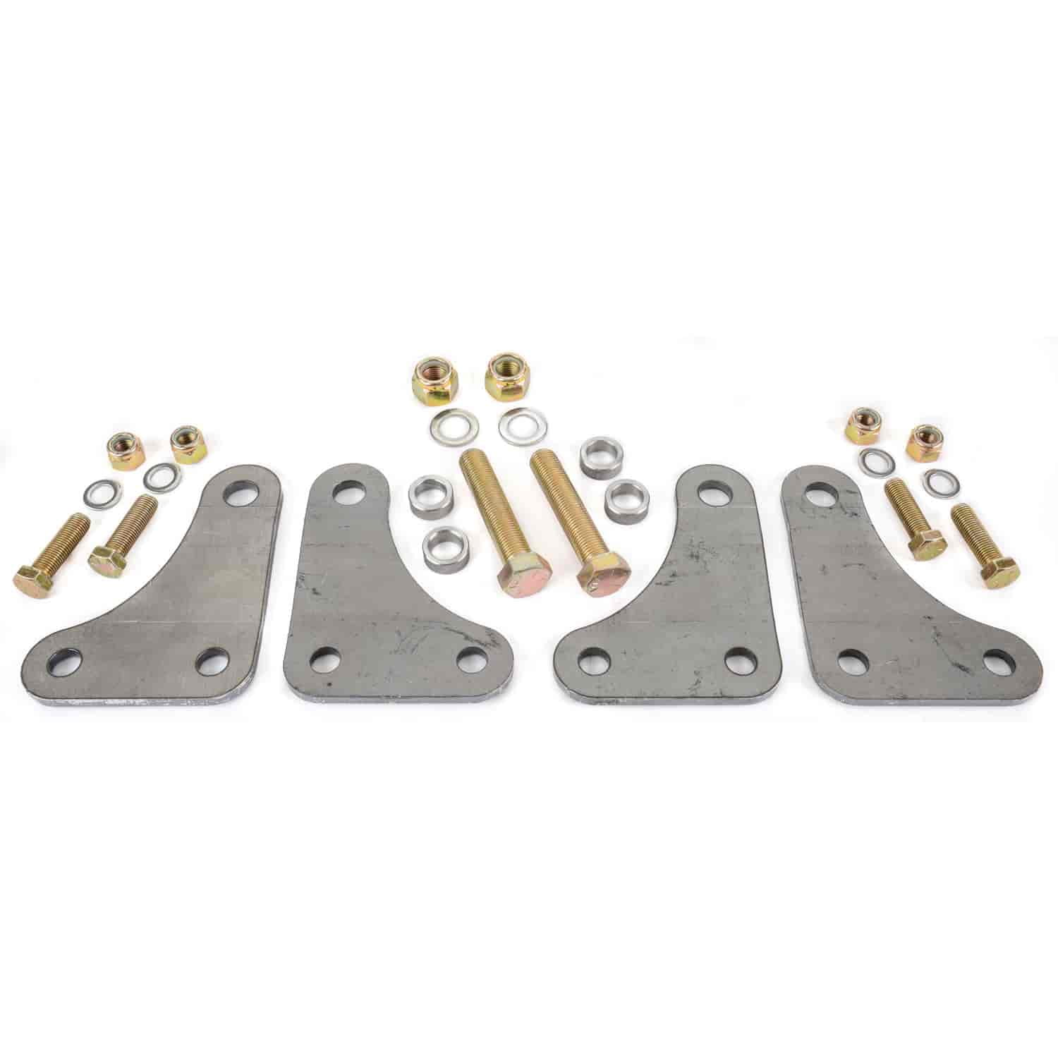 JEGS 64652 4Link Lower CoilOver Shock Mount Kit 6 in. Height