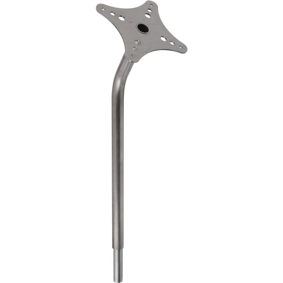 JEGS 64830 Parachute Pack Mount Bag Plate Mounting Tube with Bend Weld Tube Quic