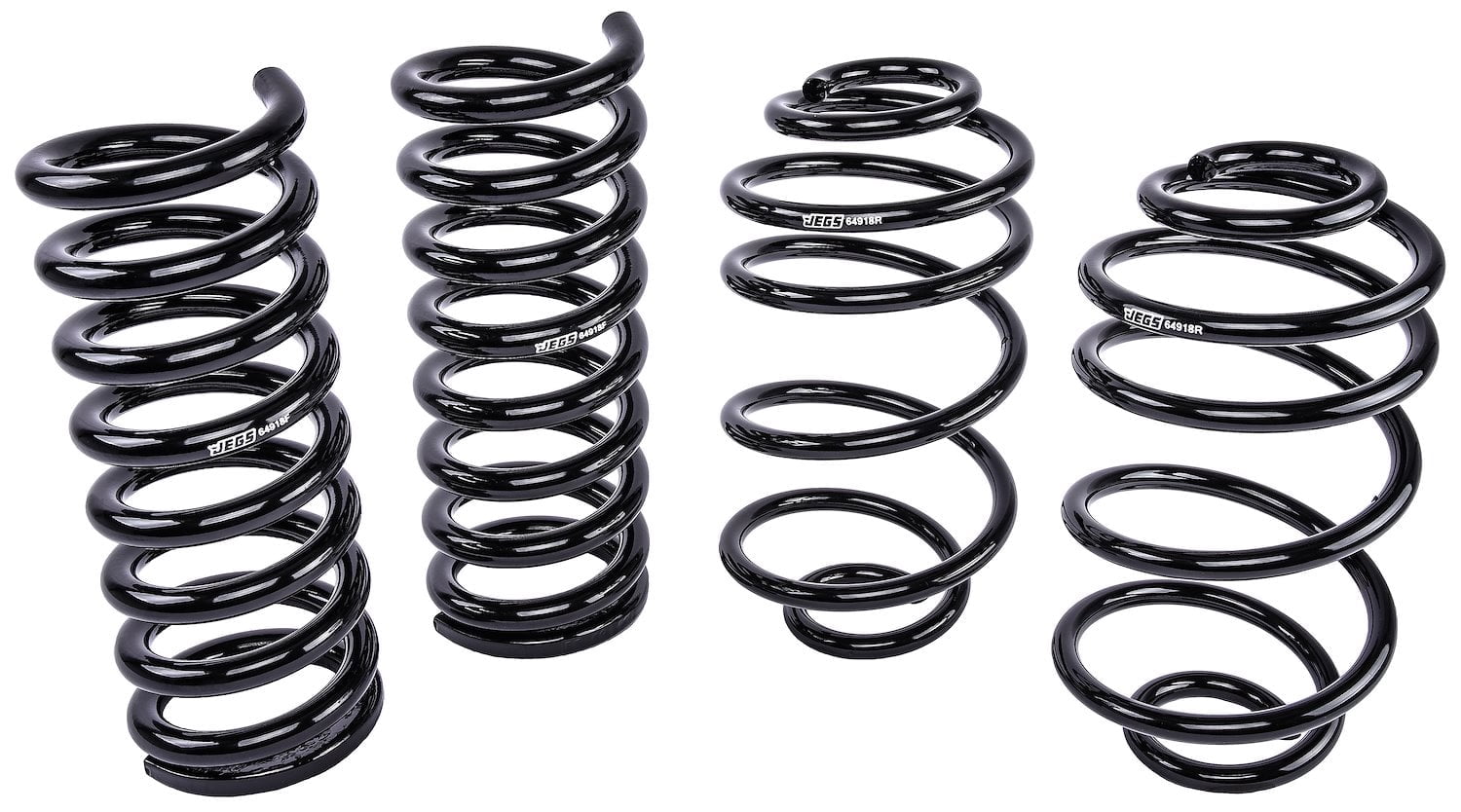 JEGS 2 in. Lowering Coil Spring Kit for 1967-1972 GM A-Body Models ...