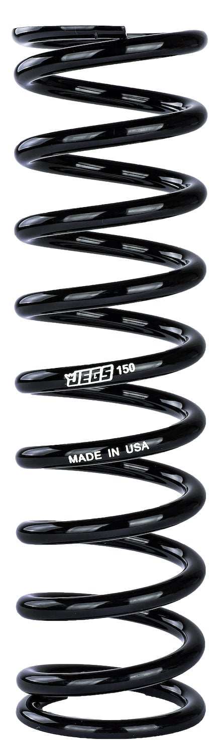 JEGS Coil-Over Spring [12 in. Length 150 lb./in. Black] - Walmart.com
