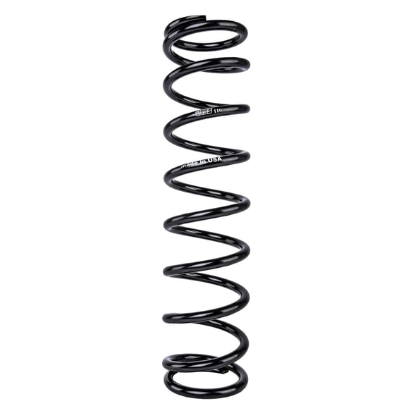 JEGS Coil-Over Spring [14 in. Length, 110 lb./in., Black]