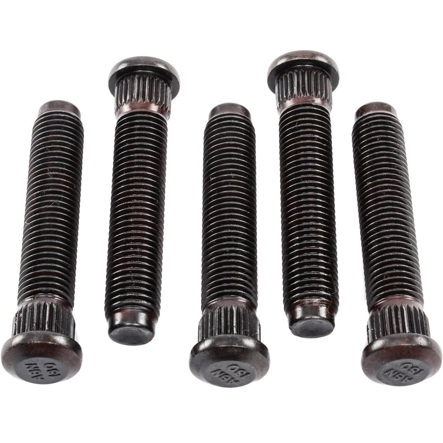 JEGS 65130 PressIn Wheel Studs M121.5 Thread x 21/2 Long x .509