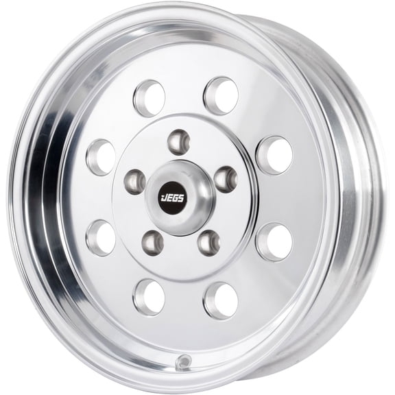 JEGS 66002 Sport Lite 8-Hole Wheel Size: 15 x 4 Bolt Pattern: 5 x 4.75 Back Spac