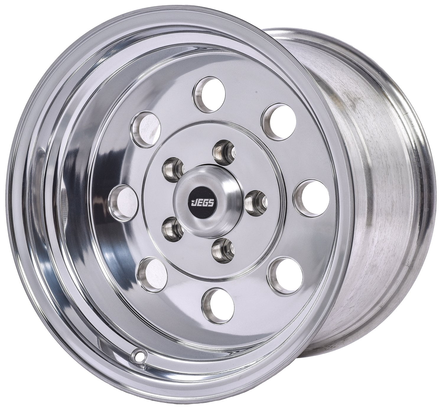 JEGS 66035 Sport Lite 8-Hole Wheel Size: 15 x 10 Bolt Pattern: 5 x 4.50 ...