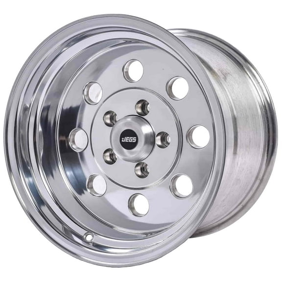 JEGS 66036 Sport Lite 8-Hole Wheel Size: 15 x 10 Bolt Pattern: 5 x 4.75 Back Spa