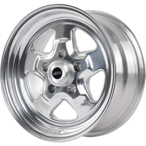 JEGS 66062 Sport Star 5-Spoke Wheel Size: 15 x 7 Bolt Pattern: 5 x 4.75 Back Spa