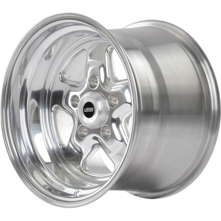 JEGS 66086 Sport Star 5-Spoke Wheel Size: 15 x 10 Bolt Pattern: 5 x 4.75 Back Sp