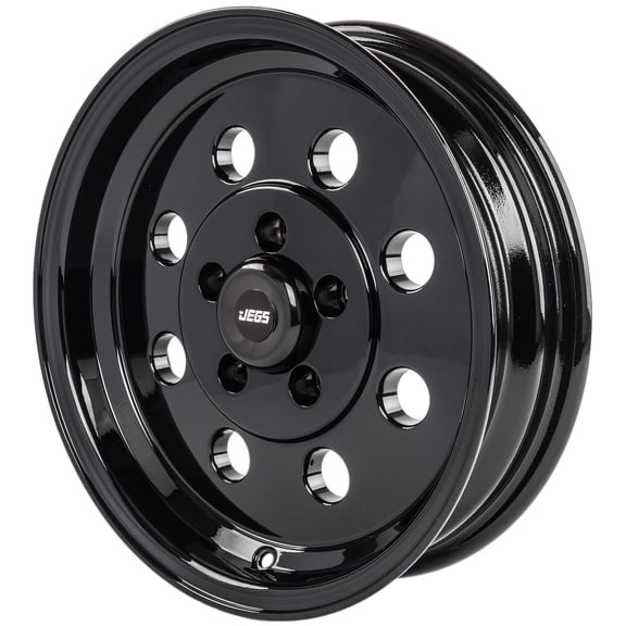 JEGS 66102 Sport Lite 8-Hole Wheel Size: 15 x 4 Bolt Pattern: 5 x 4.75 Back Spac