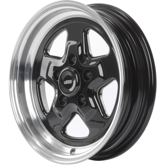 JEGS 66152 Sport Star 5-Spoke Wheel Size: 15 x 4 Bolt Pattern: 5 x 4.50 Back Spa