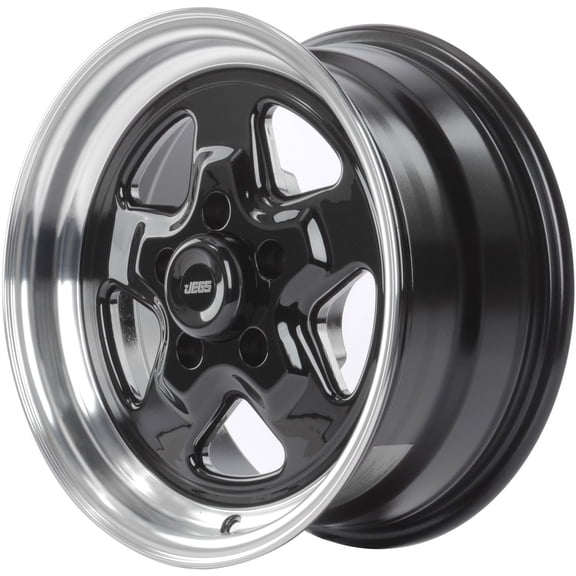 JEGS 66161 Sport Star 5-Spoke Wheel Size: 15 x 7 Bolt Pattern: 5 x 4.50 Back Spa