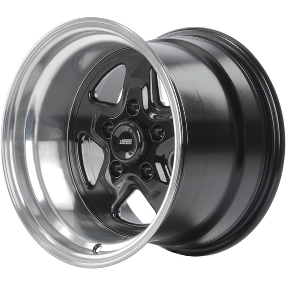 JEGS 66181 Sport Star 5-Spoke Wheel Size: 15 x 10 Bolt Pattern: 5 x 4.75 Back Sp