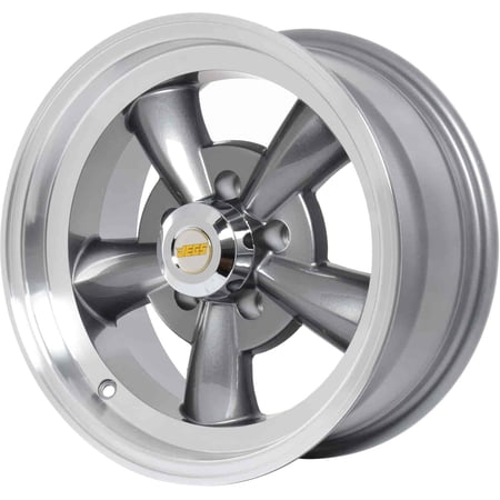 JEGS 670000 Sport Torque Wheel Size: 15 x 7 Bolt Pattern: 5 x 4.50 Back Spacing: