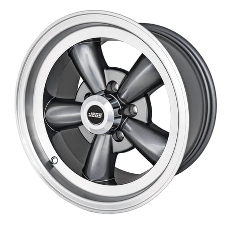 JEGS 670012 Sport Torque Wheel Size: 15 x 8 Bolt Pattern: 5 x 4.75 Back Spacing:
