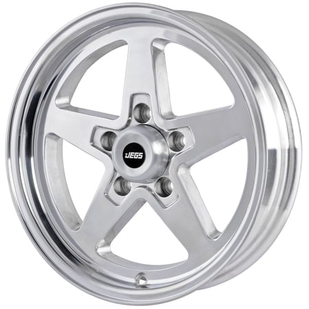 JEGS 680251 SSR Star Wheel Size: 15 x 4 Bolt Pattern: 5 x 4.50 Back Spacing: 1.7