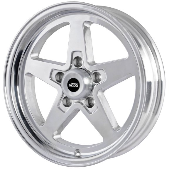 JEGS 680252 SSR Star Wheel Size: 15 x 4 Bolt Pattern: 5 x 4.75 Back Spacing: 1.7