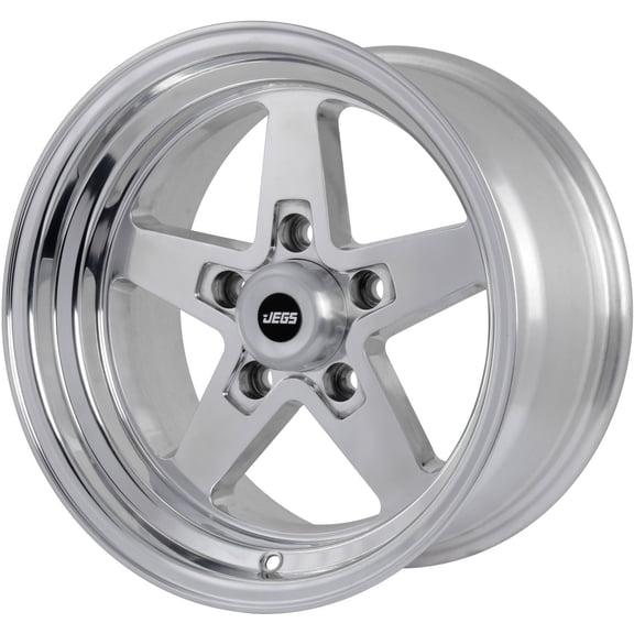 JEGS 680271 SSR Star Wheel Size: 15 x 8 Bolt Pattern: 5 x 4.50 Back Spacing: 4.5