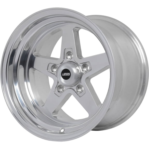JEGS 680288 SSR Star Wheel Size: 15 x 10 Bolt Pattern: 5 x 4.75 Back Spacing: 5.