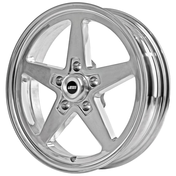 JEGS 680291 SSR Star Wheel Size: 17 x 4.5 Bolt Pattern: 5 x 4.75 Back Spacing: 1