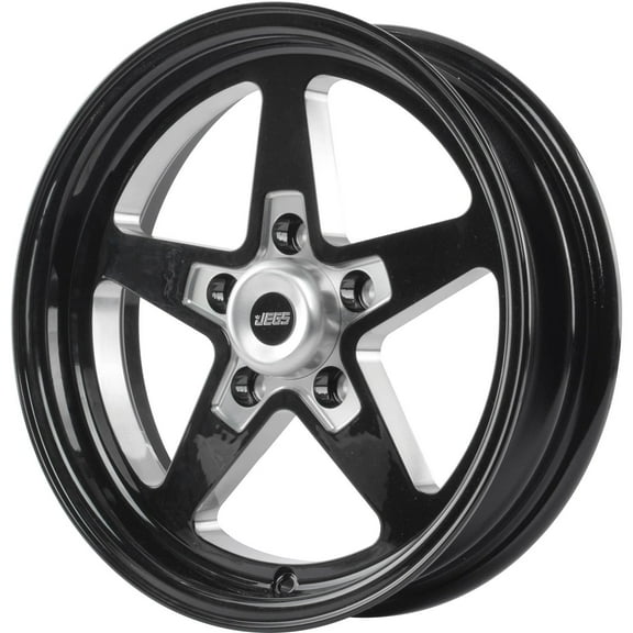 JEGS 681251 SSR Star Wheel Size: 15 x 4 Bolt Pattern: 5 x 4.50 Back Spacing: 1.7