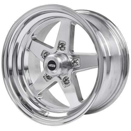 JEGS 681276 SSR Star Wheel Size: 15 x 8 Bolt Pattern: 5 x 5.00 Back Spacing: 4.5