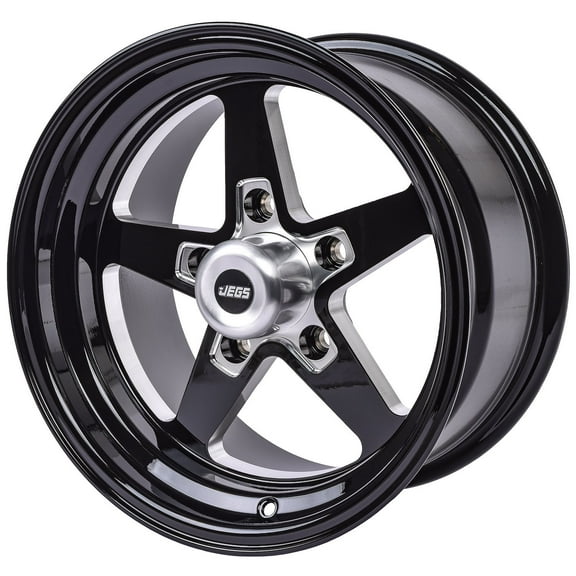JEGS 681279 SSR Star Wheel Size: 15 x 8 Bolt Pattern: 5 x 5.00 Back Spacing: 4.5