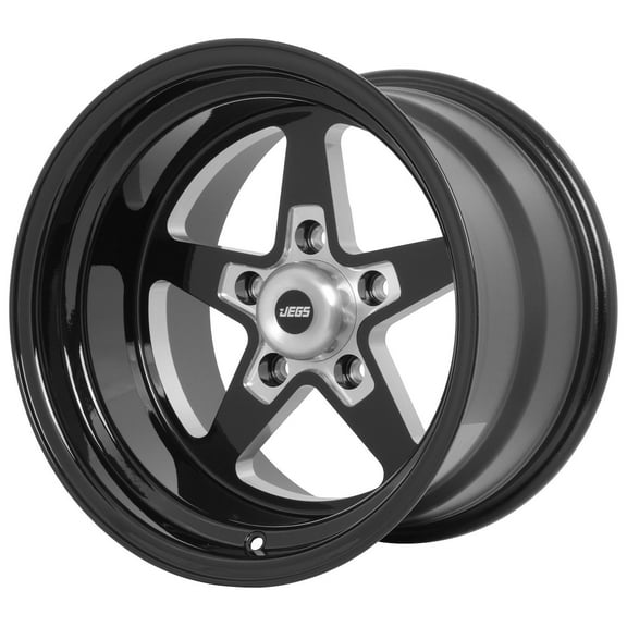 JEGS 681283 SSR Star Wheel Size: 15 x 10 Bolt Pattern: 5 x 4.75 Back Spacing: 4.