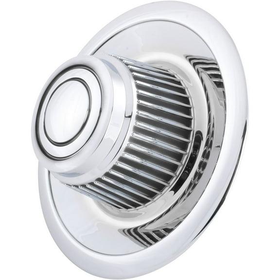 JEGS 681285 Snap-On Center Cap Diameter: 241.300 mm (9.500 in.) Derby Style Plas