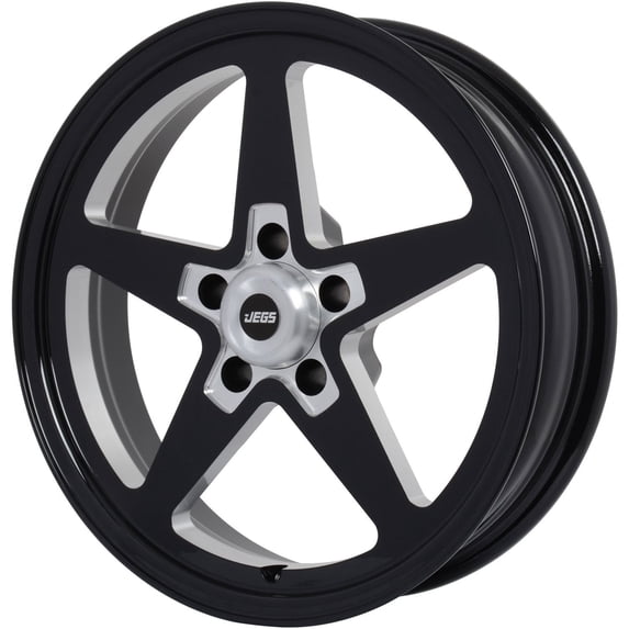 JEGS 681290 SSR Star Wheel Size: 17 x 4.5 Bolt Pattern: 5 x 4.50 Back Spacing: 1