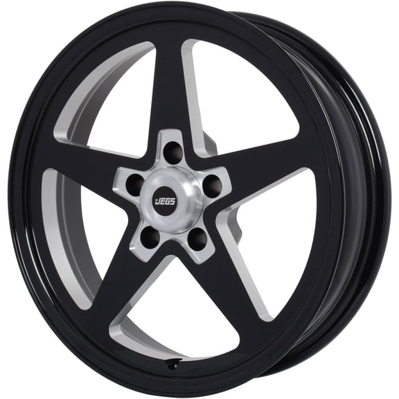 JEGS 681291 SSR Star Wheel Size: 17 x 4.5 Bolt Pattern: 5 x 4.75 Back Spacing: 1