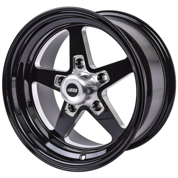 JEGS 681292 SSR Star Wheel Size: 15 x 10 Bolt Pattern: 5 x 5.00 Back Spacing: 4.