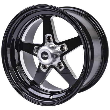JEGS 681292 SSR Star Wheel Size: 15 x 10 Bolt Pattern: 5 x 5.00 Back Spacing: 4.
