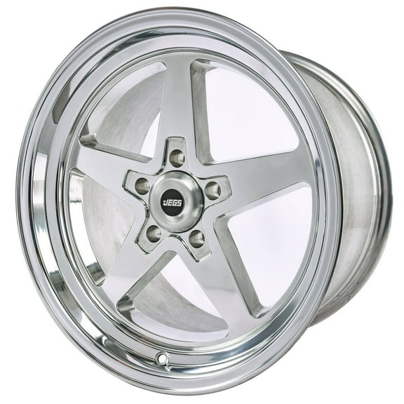 JEGS 681294 SSR Star Wheel Size: 17 x 10 Bolt Pattern: 5 x 4.50 Back Spacing: 6.