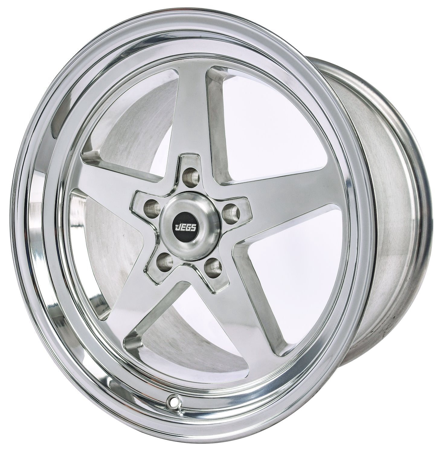 JEGS 681294 SSR Star Wheel Size: 17 x 10 Bolt Pattern: 5 x 4.50 Back ...