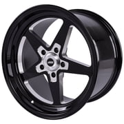 JEGS 681296 SSR Star Wheel Size 17 x 10 Bolt Pattern 5 x 4.50 Back Spacing 6.
