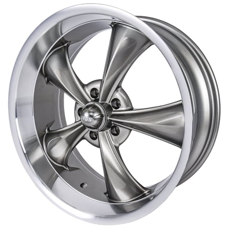 JEGS 681339 Resto-Rod Wheel Size: 20 x 8.5 Bolt Pattern: 5 x 4.75 Back Spacing: