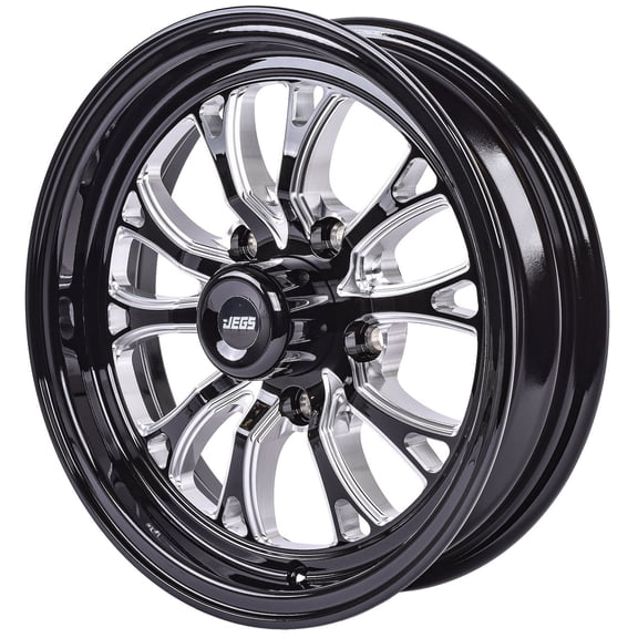JEGS 681406 SSR Spike Wheel Size: 15 x 4 Bolt Pattern: 5 x 5.00 Back Spacing: 1.