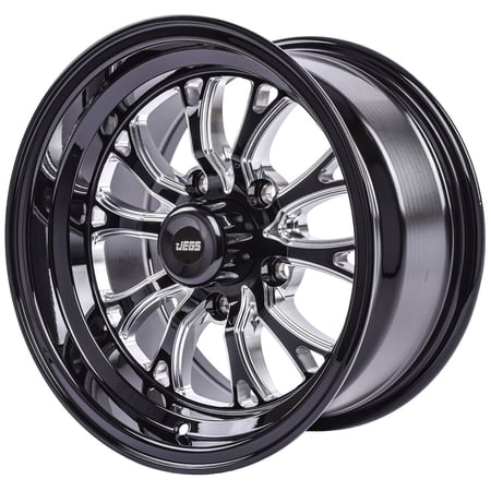 JEGS 681427 SSR Spike Wheel Size: 15 x 8 Bolt Pattern: 5 x 5.00 Back Spacing: 4.