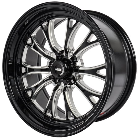 JEGS 681446 SSR Spike Wheel Size: 17 x 7 Bolt Pattern: 5 x 4.75 Back Spacing: 4.