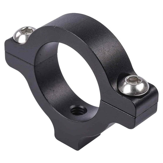 JEGS 70036 Roll Bar Accessory Clamp Fits 1.250 in. Tubing Billet Aluminum Black