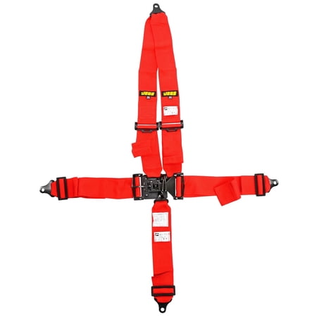 JEGS Red Latch & Link Ultra Series Harness 4-Point Design