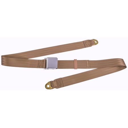 JEGS 70138 2-Point Non-Retractable Seat Belt Length: 74 in. Belt width 1 7/8 in.