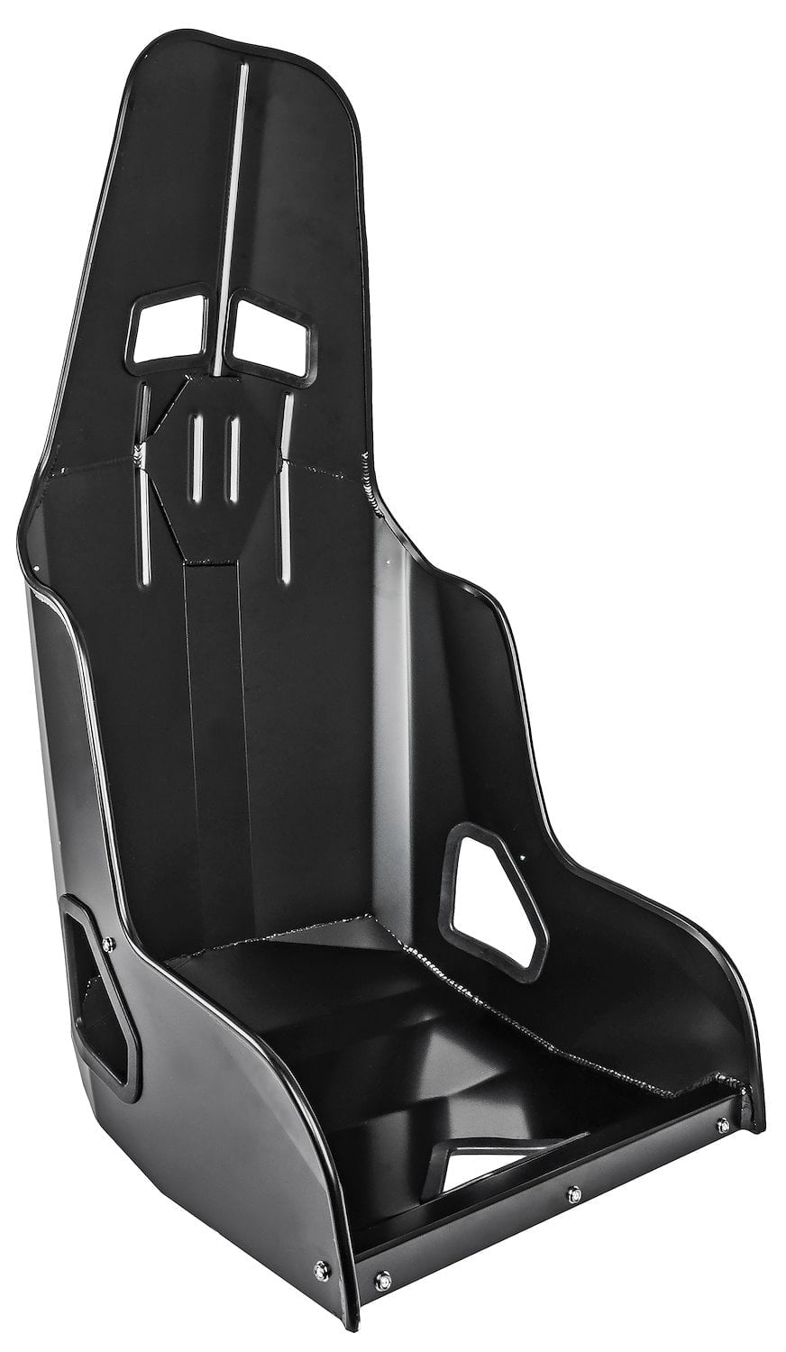 JEGS Aluminum Racing Seat, Black [17 in. Hip Width] - Walmart.com