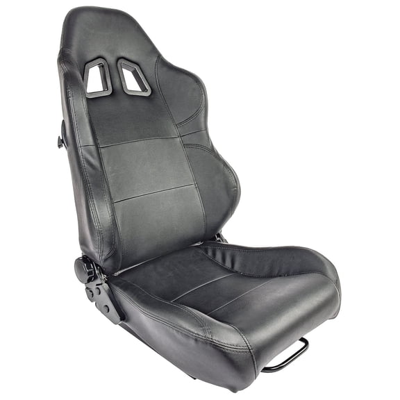 JEGS GS-1 High Back Sport Seat Driver or Passenger Side Black
